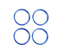 Cache Sortie D'air Auto Compatible Avec A3 Pour 8V 2013 2014 2015 2016 2017 2018 2019 Évents Sortie Climatiseur Voiture Remplacement Garniture Cadre Circulaire