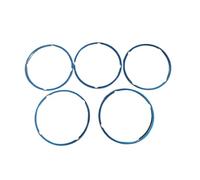 Cache Sortie D'air Auto Compatible Avec Benz Pour W176 246 Pour C117 Pour X156 2012 2013 2014 2015 2016 2017 2018 Cadre Sortie D'air Voiture Remplacement Garniture Circulaire