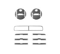 Cache Sortie D'air Voiture Compatible Avec C&evrolet Pour Camaro 5th Gen 2010 2011 LHD Cadre De Garniture De Ventilation De Tableau De Bord De Voiture Couverture Décorative Autocollant