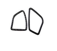 Cache-Sortie de climatisation Cadre De Calandre Sortie D'air Pour Tableau Bord Voiture Véritable Autocollant Compatible Avec BMW Pour Série 3 Pour F30 2013 2014 2015(Style D)