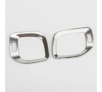 Cache sorties d'air Compatible Avec Volvo V60 S60 2012-2017 Style De Voiture Côté Climatisation Prise De Courant AC Cadre Décoratif Autocollant Garniture Intérieur Accessoires Automobiles(2)