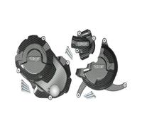 Cache Stator De Moteur Moto Protection Moteur pour Monster 950+ SP, pour MULTITRADA V2 pour DESERTX 2021-2023 ; Protection De Stator pour Moto