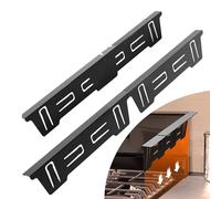 Cache-suceur pour cuisinière de cuisine, remplissage de four en acier inoxydable, 35 x 10 x 2 cm, protection rétractable résistante à la chaleur, kit de garniture bloque les débris alimentaires entre