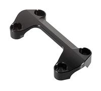 Cache Supérieur de Réhausses de Pontets de Guidon de Moto Supports de Serrage en Aluminium pièce de pont pour Duke 790 2018-2020 (Noir)