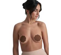 Cache-tÃ©tons en tissu femme Bye Bra Marron TU