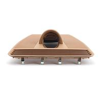 Cache Tableau de Bord avec Horloge, Panneau Supérieur de Tableau, Compatible 971 2017-2020 - Finition en ABS Durable, Design Grill Unique, Installation Facile Sans (Beige)