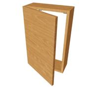 Cache Tableau électrique, Coffret électrique, Cache Compteur électrique, Coffret d'habillage Tableau électrique (Grand, Bois)