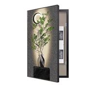 Cache Tableau Electrique Decoratif Peinture Décorative de Compteurs Couvercles Boîtes Électriques Images Créatives Modernes Poster Mural Art Mural for La Salle de Séjour(A,50x100cm/19.7x39.4in)