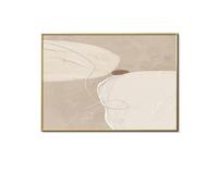 Cache-Tableau Électrique Décoratif - Peinture Murale Minimaliste, Peintures d'art Abstrait, Installation Facile, pour Salon et Chambre G H-35x45cm