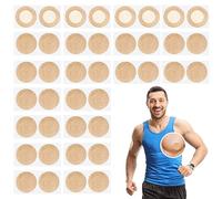 Cache teton homme, 40 pièces couvre-tétons pour hommes cache-tétons jetable hommes Couvertures de Mamelon de Hommes manchon de protection de mamelon pour homme pour la course à pied