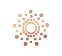 Cache-tétons en forme de bijoux or