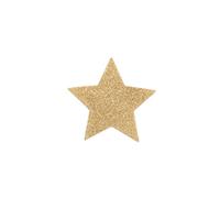 Cache-tétons en forme de croix or