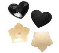 Cache Tetons Femme Sexy,Douille de Mamelon Confortable Sticker de Mamelon de pétale de Poitrine Collant pour la Robe de mariée ou Le Haut de Poitrine Basse