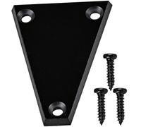 Cache-tige de Réglage Noir en Métal, 1 Set pour Basse et Guitare