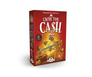 Cache Ton Cash, Jeu de Bluff et d'ambiance, 2-6 Joueurs dès 7 Ans