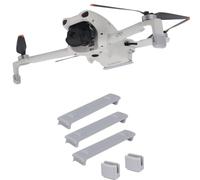 Cache-train d'Atterrissage pour DJI Lito X1 / Lito 1, Kit d'Extension de Hauteur, Support à Fixation Rapide, Ensemble d'Accessoires pour Drone (gris)