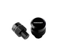 Cache Trou Base Rétroviseur Alliage Aluminium Pour K1200 K1200GT 2010-2022 Moto M10*1,25 Vis En Aluminium Boulons Bouchons Pour Trous De Rétroviseurs Capuchons(Black)