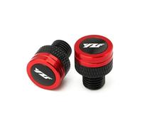 Cache Trou Base Rétroviseur Alliage Aluminium Pour YZFR1 YZFR6 YZFR3 R25 R125 R1M Accessoires Moto Rétroviseurs Bouchons Vis Capuchons Cache-trous Pour(Red)