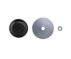 Cache Trou d'antenne Ø30mm Noir