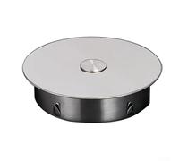 Cache-trou de cheminée en acier inoxydable, couvercle de conduit de cheminée, couvercle de tube de four, cuisine, salle de bain, balcon avec joint déodorant (83 mm)