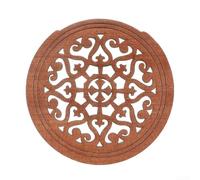 Cache-trou de guitare en bois pour guitare acoustique de 101,6 cm, 104,1 cm, couvre-trou de guitare folk de 104,1 cm (B)