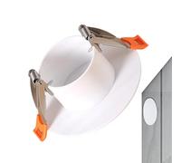 Cache-trou de plafond - murale | Panneau d'accès décoratif avec fermeture à , ronde en fer ABS pour sous-sol, , appartement et garage, solution discrète pour plafond et mur