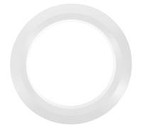 Cache Trou Décoratif pour Climatiseur, Bouchon Mural PVC Blanc | Installation à Clipser sans Outil, pour Trou de Mur et Passage de Tuyau, Anti-poussière