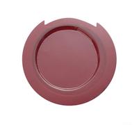 Cache-trou en silicone pour guitare acoustique - Réduction du bruit - Empêche les sifflets et la poussière - Matériau souple et flexible pour un meilleur son de guitare (rouge, 96 mm)