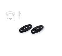 Motoplastic Cache-rétroviseur Puig pour Honda CBR500R 19-21 Noir
