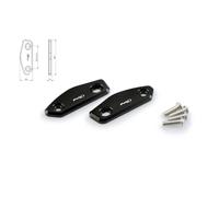 CACHE-TROUS DE MIROIR PUIG POUR SUZUKI GSX-R250 17-19 NOIR