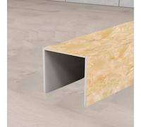 cache tuyau Boîte De Couverture De Tuyau En PVC 5 10 15 20 25 30 CM De Largeur/cache En Forme De U Conduites De Gaz Boîte Correcteur Tuyauterie(Beige,W 28 CM)