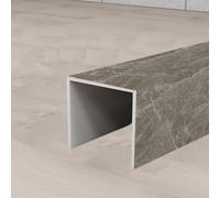 cache tuyau Boîte De Couverture De Tuyau En PVC 5 10 15 20 25 30 CM De Largeur/cache En Forme De U Conduites De Gaz Boîte Correcteur Tuyauterie(Darkgray,W 5 CM)