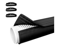 Cache-tuyau de climatiseur | Isolation thermique anti-poussière - Enveloppe de tuyau d'échappement de climatiseur | Pour propriétaires, locataires, propriétaires bricoleurs, maison, bureau, école