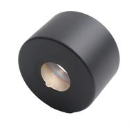 Cache-tuyau décoratif pour robinet pour couvrir et bloquer les ouvertures de tuyaux, convient pour les tuyaux d'eau, les tuyaux de gaz et les systèmes de chauffage (66 x 25 x 40 mm)