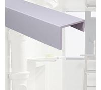 Cache-tuyau en forme de U, anti-cernes coupe-vent en PVC pour tuyaux de chauffage d'intérieur et éviers, revêtement décoratif pour sous-sol et cuisine