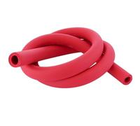 Cache-tuyau en mousse pour tuyaux d'eau chaude et froide, enveloppe isolée pour tuyaux en cuivre, PVC, ligne AC, 15 mm de diamètre, 1,1 m (rouge, 13 mm DI)