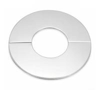 Cache-tuyau mural décoratif en acier inoxydable pour installations de douche de salle de bain, dissimule les tuyaux d'eau, les tuyaux de gaz, les valves d'angle et les conduites de vidange (140 x 61