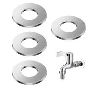 Cache-tuyaux décoratifs, cache-robinet décoratif, de recouvrement pour robinet de douche, anneau de rosace de douche, de recouvrement sanitaire pour trous de valve d'angle, conduites