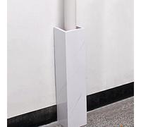 Cache-tuyaux pour évier et salle de bain, facile à couper et à installer, cache-conduit intérieur et extérieur pour climatisation et tuyauterie