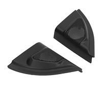 Cache Tweeter Voiture ABS 2pcs Pour 2014 +, Habillage Porte Élégant, Protection Contre Poussière Et Rayures - Installation Facile, Matériau Résistant, Améliore Intéri