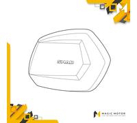 Cache valise latérale SHAD alluminio Dx SH35 D1B35TRR