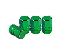 Cache-Valve de Pneu Voiture pour Mitsubishi Triton Ralliart Ex Star Éclipse Valve De Pneu Roue Capuchon Tige d'air Couvercle Anti-poussière(C-Green)
