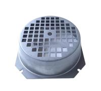 Cache ventilateur moteur carré en aluminium