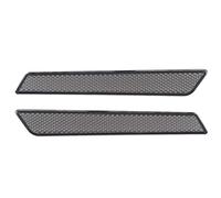 Cache Verrou Réflecteur Sacoche Large Taille Rouge, Sécurité Renforcée, Installation Facile pour Touring FLT FLHT 2014-2017 - Matériau ABS Durable, Visibilité de Nuit Améliorée (Couleur de fumée)