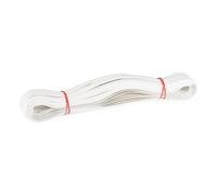 Cache-vis 12 mm blanc - bande de 20 m