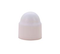 Cache-vis à tête hexagonale M3M4M5-M20M22M24 en plastique PE, capuchons de protection for écrous dômes, décoration de roues de voiture(White,M3-6x9-50pcs)