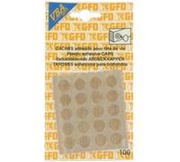 Cache-vis adhésif - GFD - 800062 - Chêne clair - Boîte 100 - Plastique