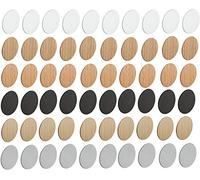 Cache Vis Autocollant Adhésif pour Meuble/Table Placard/Tiroir, 18mm x 0.5mm, Chêne