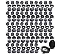 Cache-vis - Capuchons de Trou à charnière de 100 pièces, caches à Pression Pliables M4 pour projets de Volets Multifonctions, Capuchons de Protection pour Hommes Adultes, Finition soignée