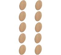 Cache vis - CYCLINGCOLORS - Bois chêne - 14mm - Lot de 10 pièces